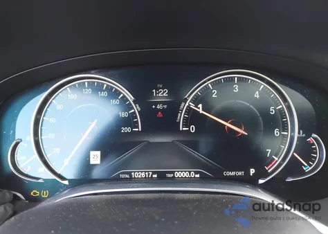 2016 BMW 750I z USA, uszkodzony, nr VIN WBA7F0C59GGM20665